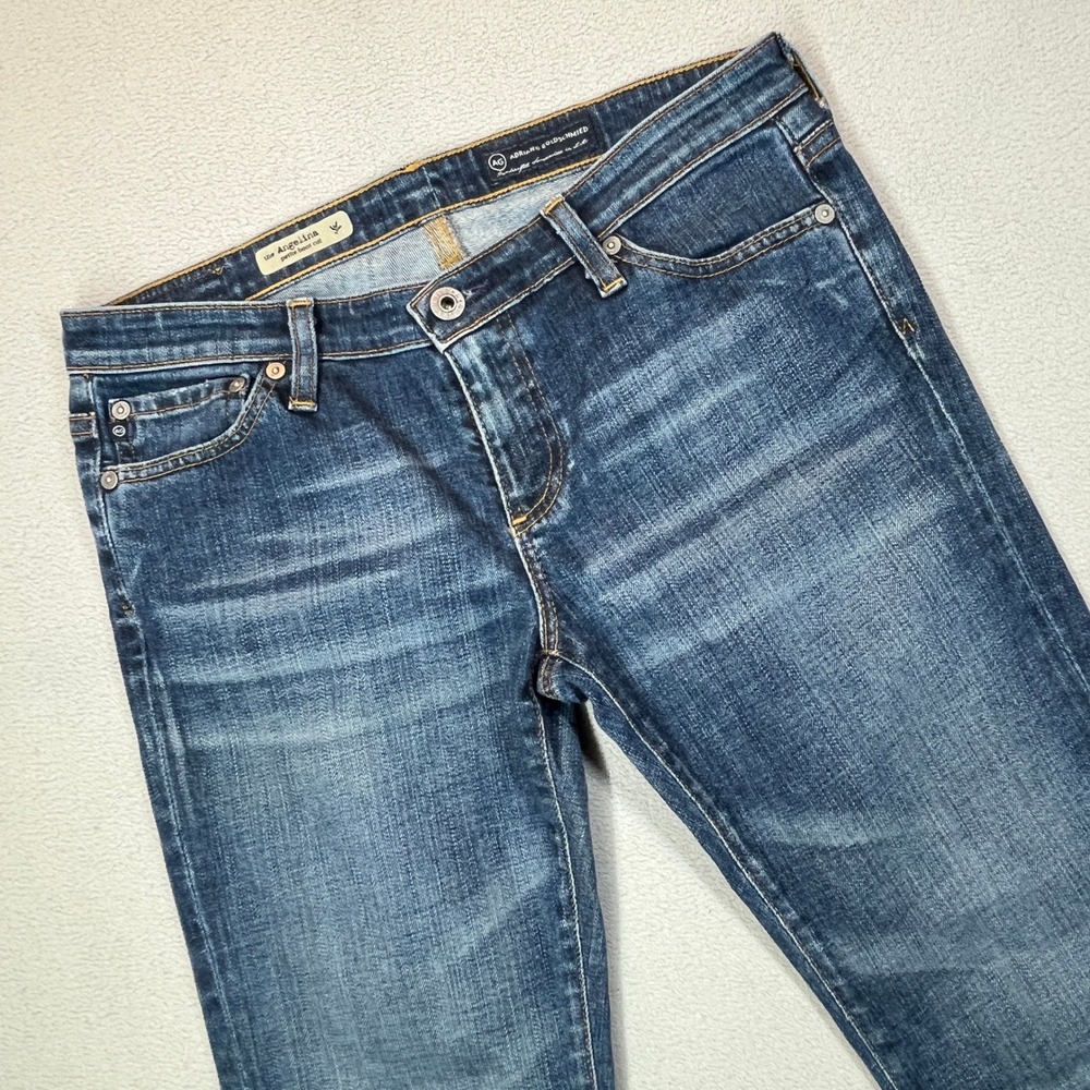 AG Adriano Goldschmied The Angelina Jeans Womens 28R Bootcut Y2K Made USA